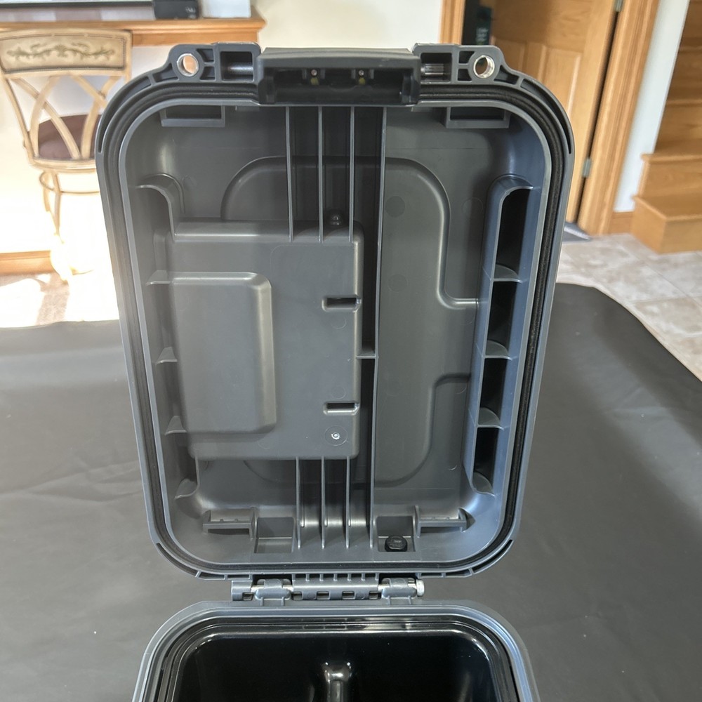 Yeti LoadOut GoBox 15 Gear Case, Charcoal - LipGrip Handles. Solid Shape!