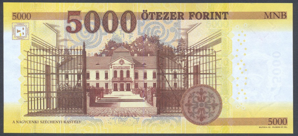 Hungary 5000 Forint 2020 UNC
