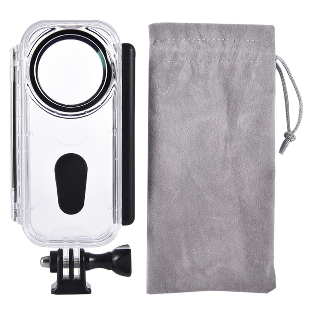 Acrylic Waterproof Diving Case Shell Protective Cover for Insta360 ONE X Camera