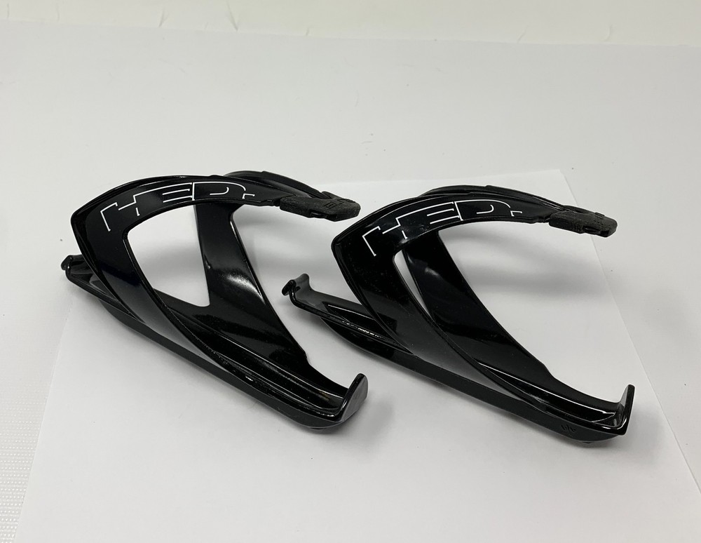 HED x Elite Black Bottle Cages