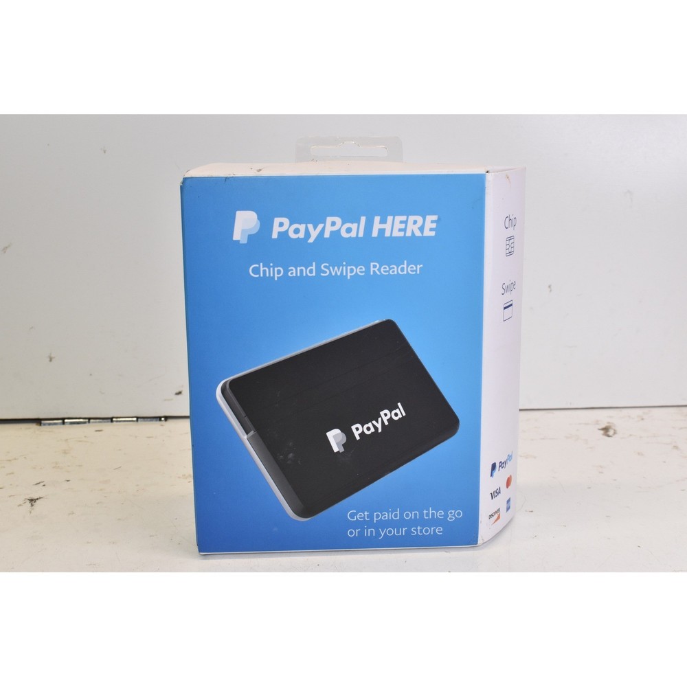 PayPal Chip and Swipe Reader Black Portable Bluetooth POS System New Open Box