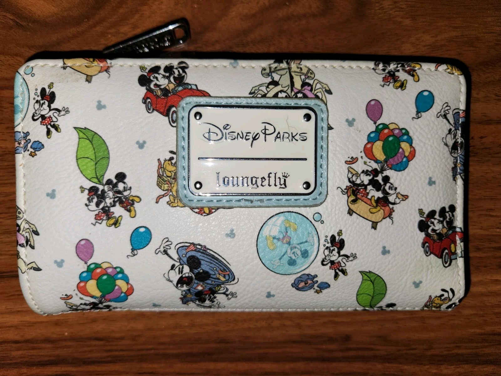 Disney MICKEY & MINNIE'S RUNAWAY RAILWAY Loungefly Bifold Wallet