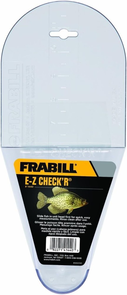 Durable EZ Crappie Measuring Device - Quick, Easy & Stress-Free for Fish