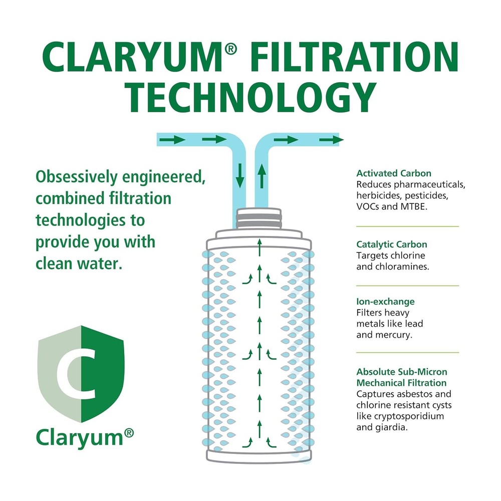 AO Smith Claryum Filter Replacement - 2 Pack - AO-US-200-R