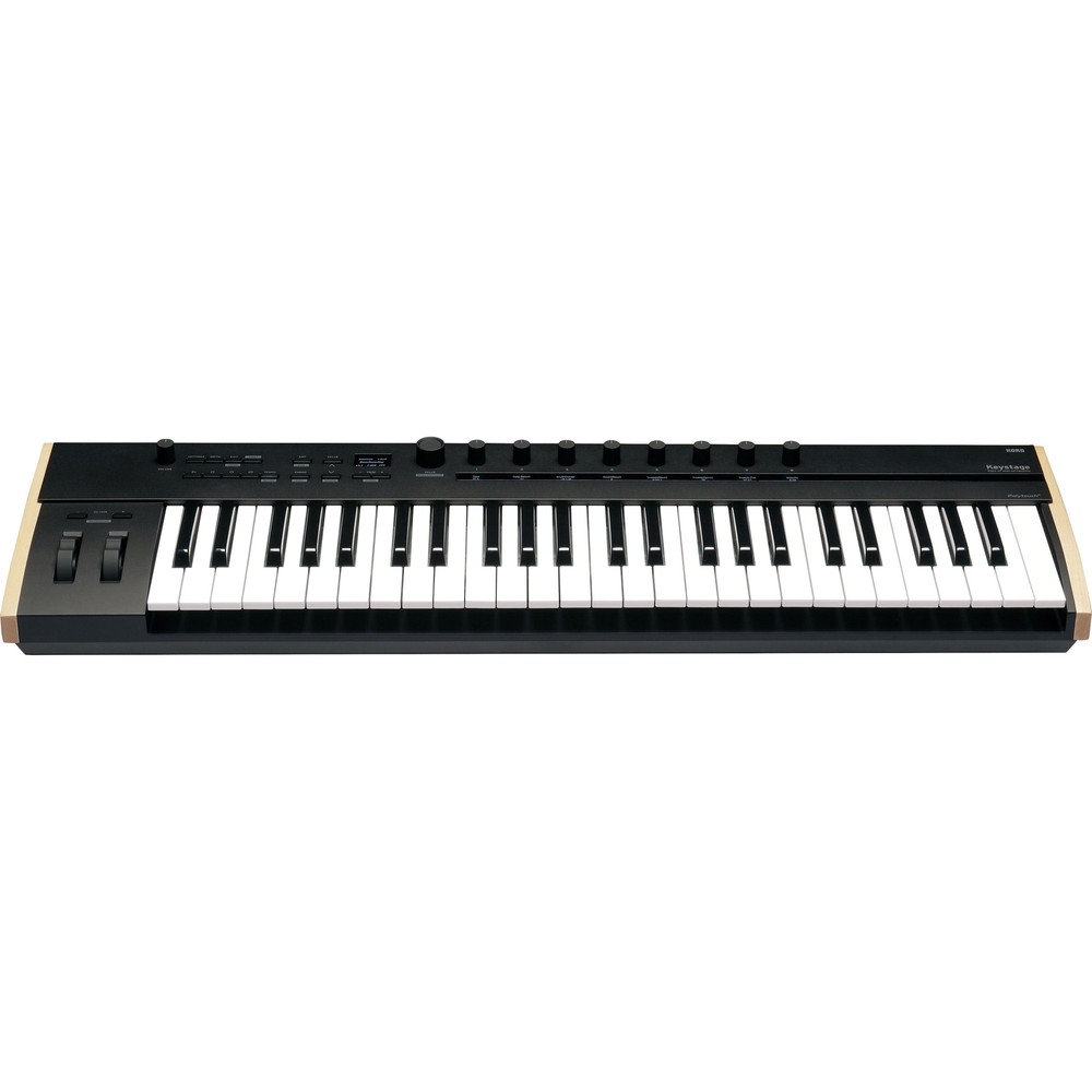 Korg Keystage 49 Poly AT MIDI Keyboard Controller PEDAL KIT