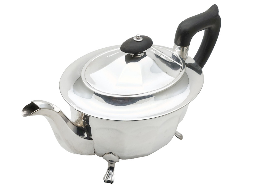 Art Deco Silver Plated Tea Pot EPNS A1 Sheffield Vintage