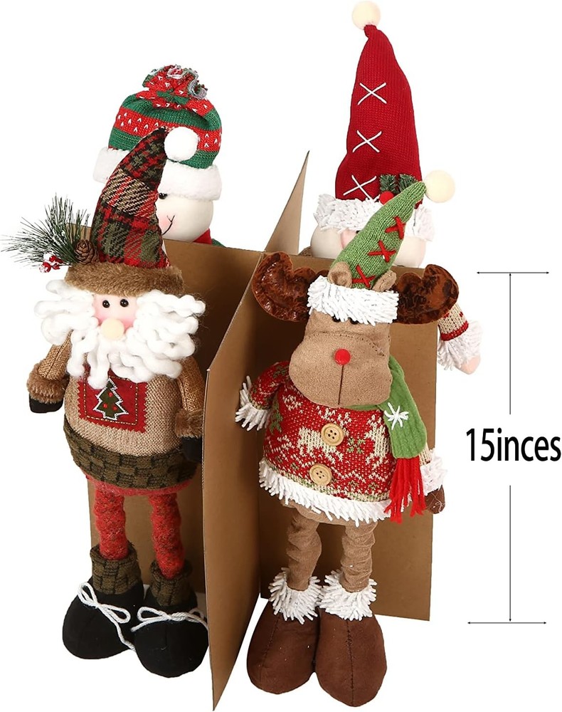 Christmas Figurine Storage Box & Nutcracker Storage Container 600D Canvas,Keeps