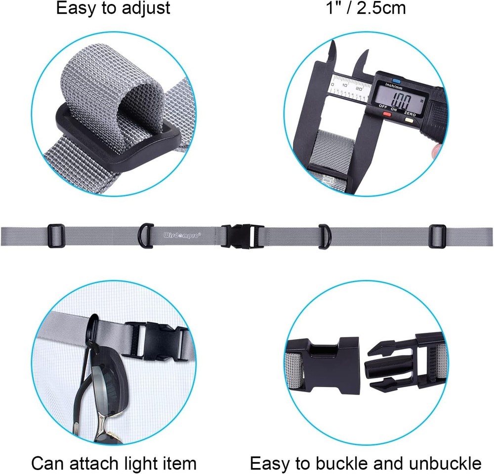 Ultimate Adjustable Chest Strap for Backpacks - Secure, Durable, and Versatile