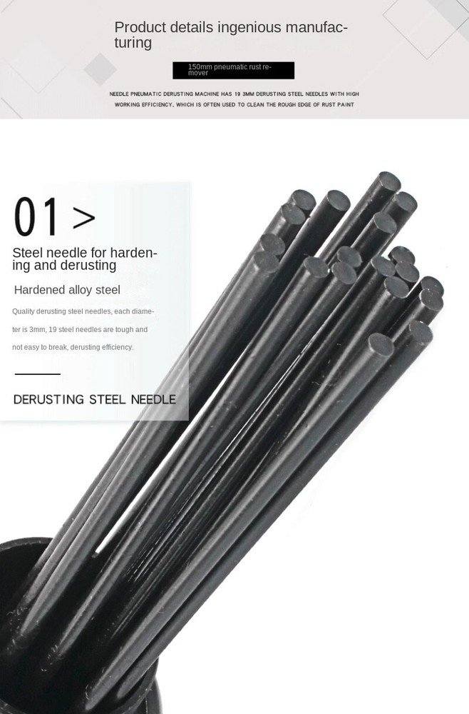 Multi-functional Needle-type Pneumatic Derusting Gun Shovel Derusting Machine