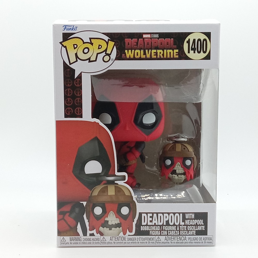 Funko Pop! Deadpool with Headpool 1400 Marvel Deadpool Wolverine