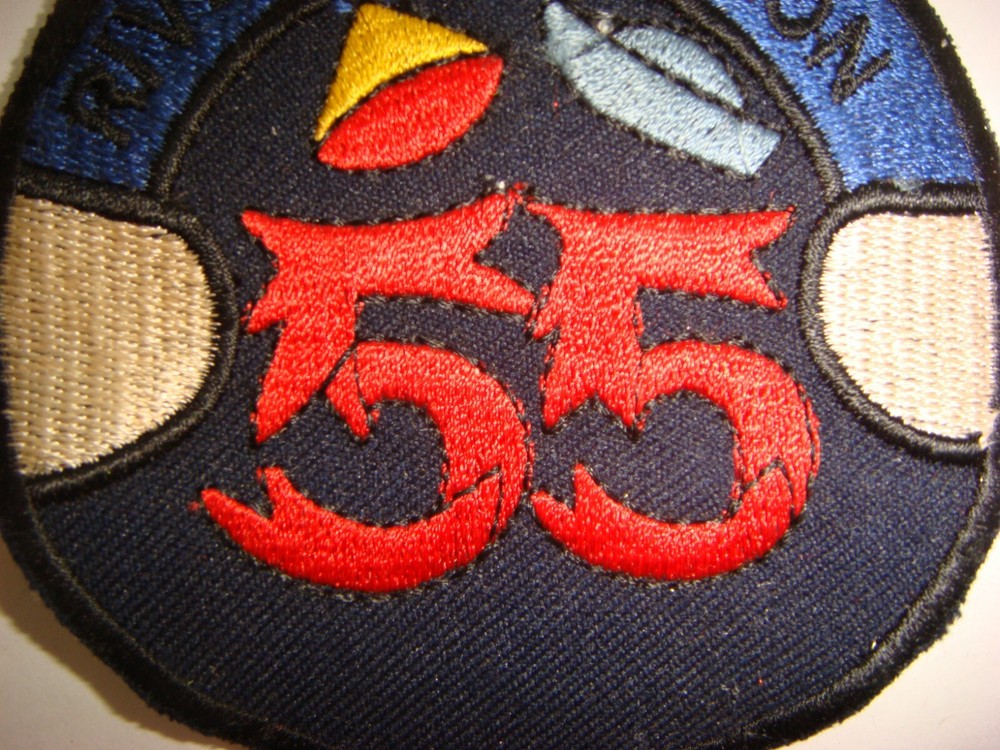 US NAVY RIVER SQUADRON 55, VIETNAM WAR PATCH