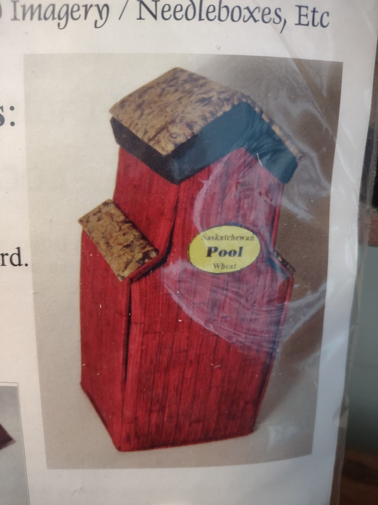 Grain Elevator Needle Box Kit Sewing Craft Storage PMQuilting Storage