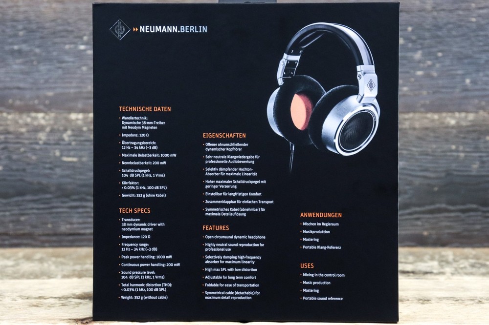 Neumann NDH 30 Reference-Class Open-Back Mixing & Mastering Studio Headphone