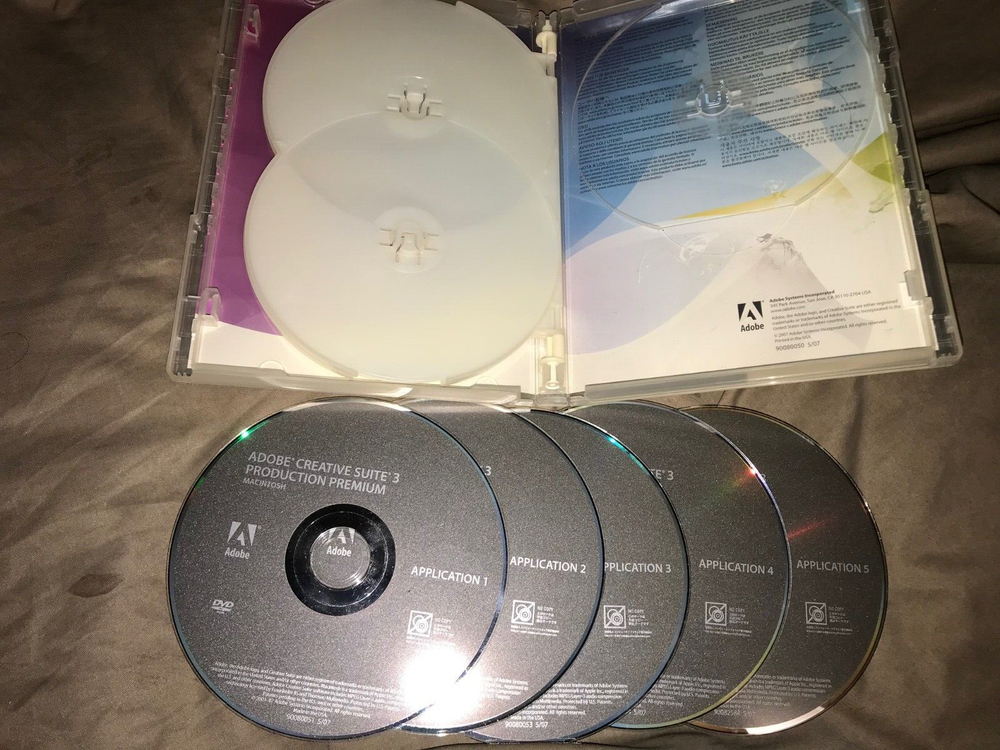 Adobe Creative Suite 3 Production Premium for Apple Mac