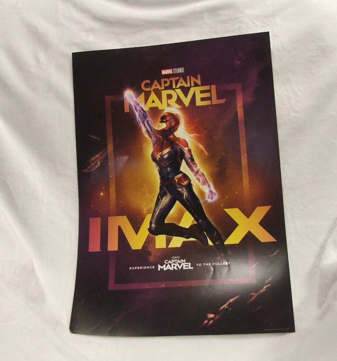 IMAX Promotional Poster Captain Marvel 19x13