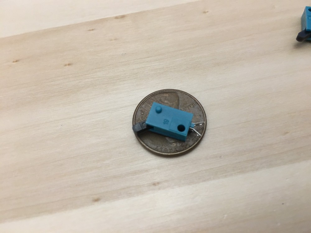 8 Pieces KFC-V-101 Micro Limit Switch Lever tiny small Normally open n/o