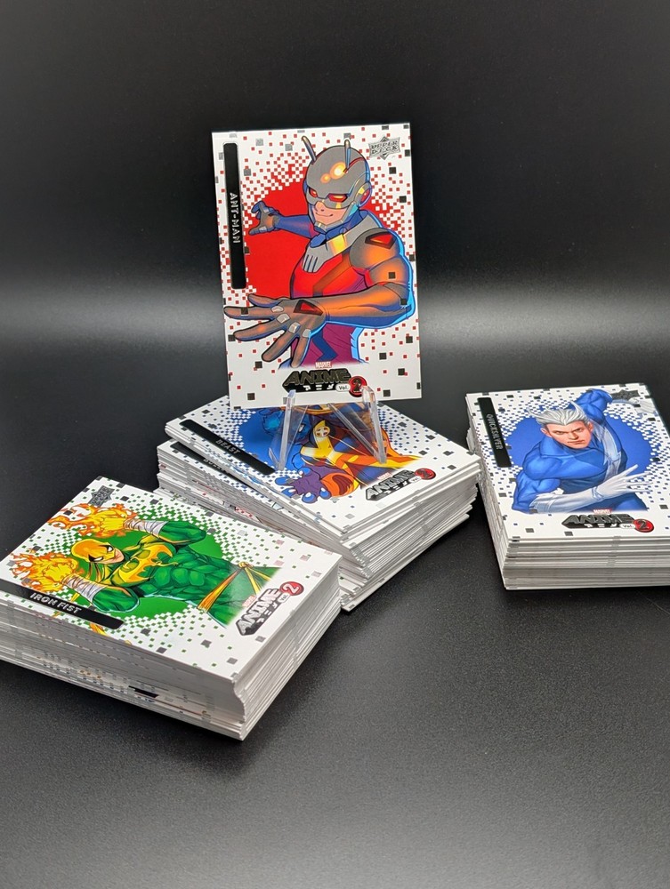 2023 Upper Deck Marvel Anime Vol. 2  Complete 100 Card Base Set (#1-100)