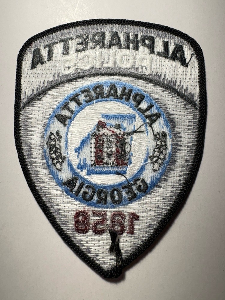 Alpharetta Georgia Police Patch