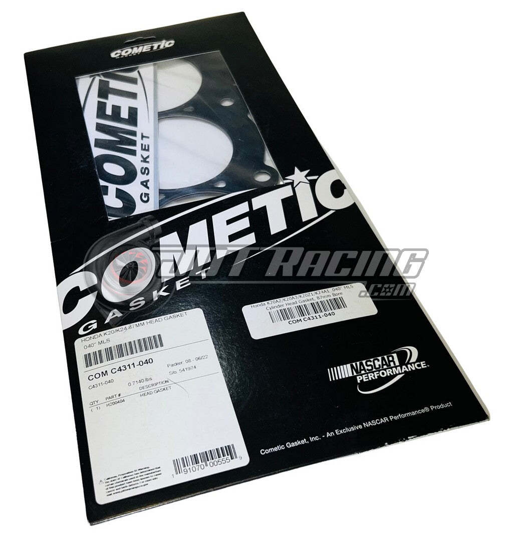 MLS Cometic Head Gasket 87mm .040" for 2004-2008 Acura TSX K24A K24A2 C4311-040