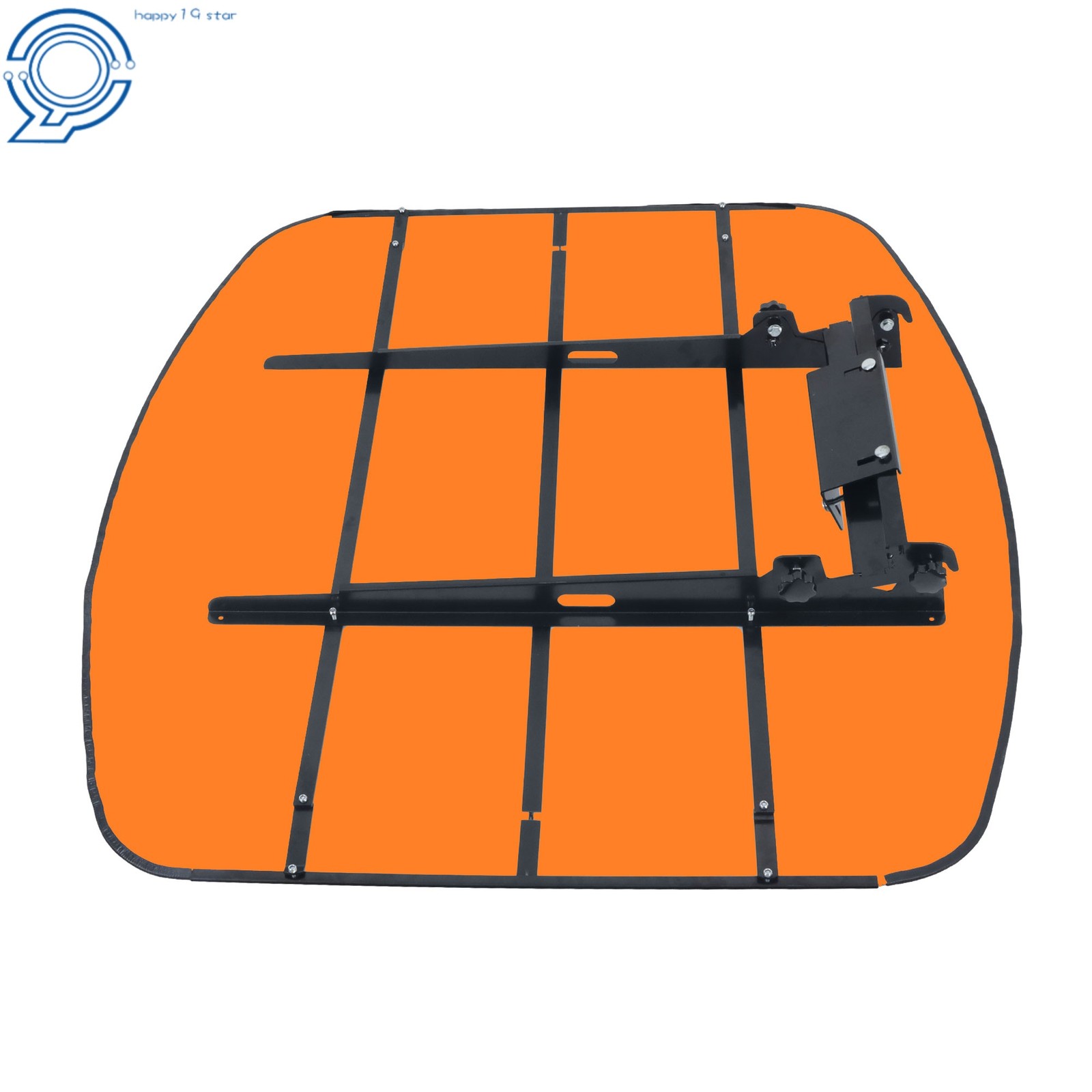 Orange Universal Tuff Top Tractor Canopy 52" X 52" For ROPS 2" x 2" or 2" x 3"