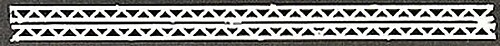 Plastruct Open Web Truss Styrene 3/16 (2) - Model Scratch Building Plastic