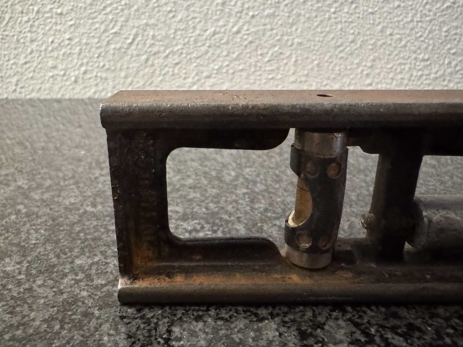 Vintage Stanley No. 36G 9” Level Cast Iron