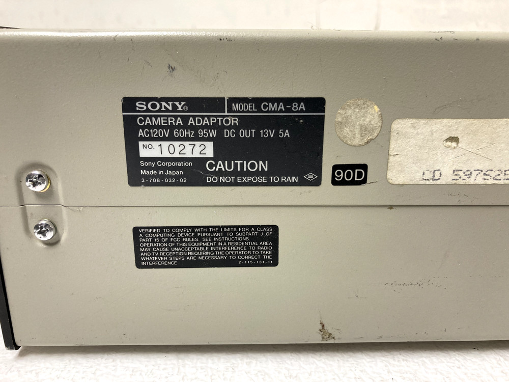 Sony CMA-8A Camera Adapter