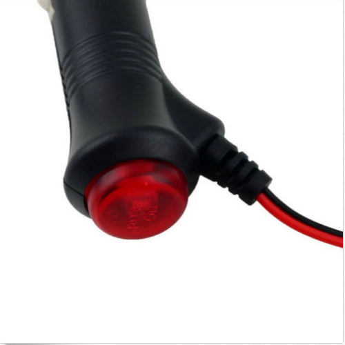 12V-24V 3FT 3A Car Cigarette Lighter Socket Plug Connector Red On/Off Switch
