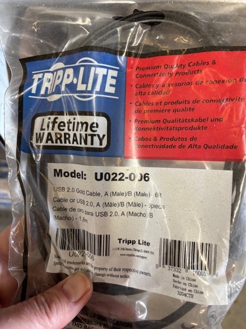 U022-006 TRIPP LITE CABLE