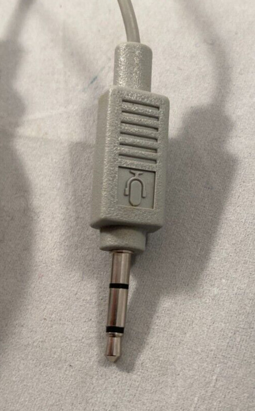 Vintage Apple Mac Wired Computer Microphone Plain Talk 590-0670