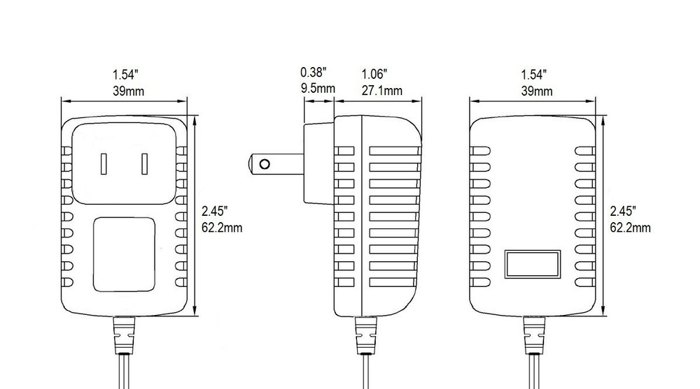 3 x AA Battery Replacement Eliminator Kit for Electronic Devices