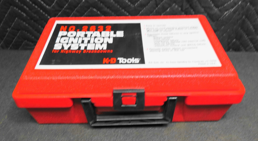 KD Tools 2632 Portable Ignition System Bypass for Breakdowns K-D Red Case NICE!
