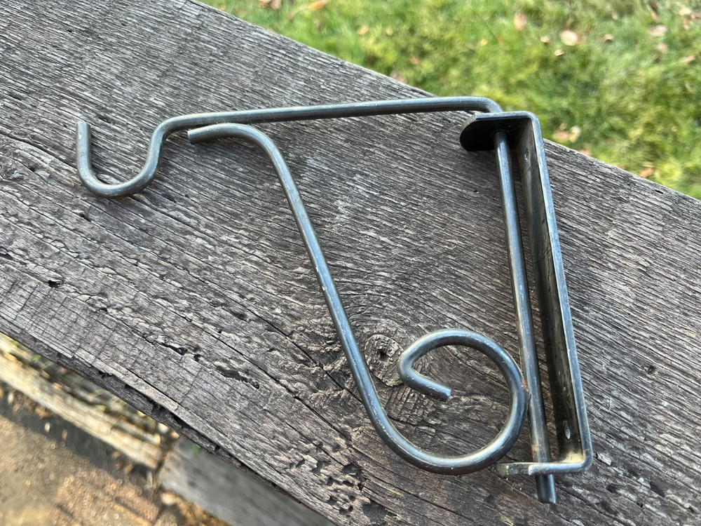 Vintage Wall Mount 3 Way Adjustable Hook Swivel
