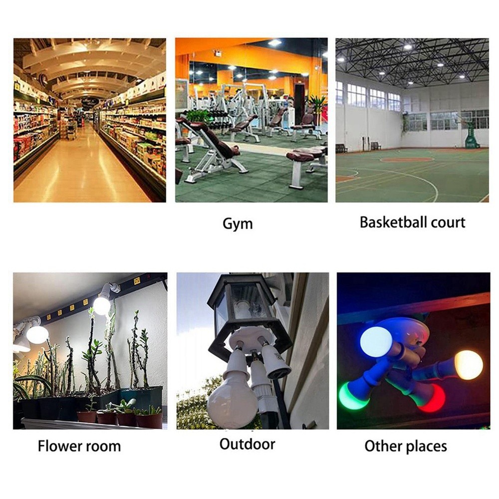 360 Degree Adjustable - 2 in 1 E27 Splitter Socket Adapter. E27 Standard7682