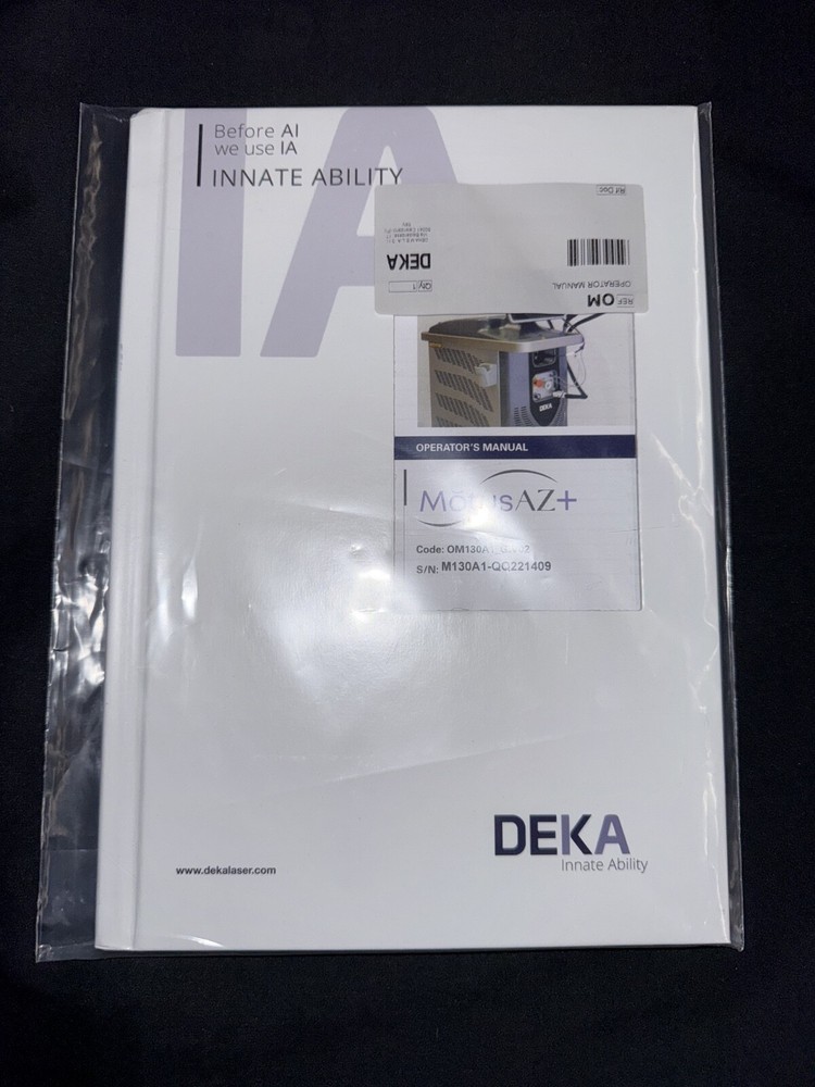 Deka Motus AZ+ Operator Manual