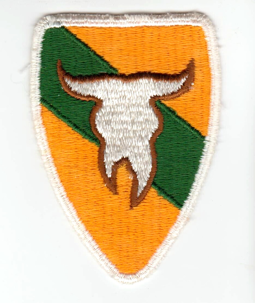 US ARMY 163rd ARMORED BRIGADE Full Color Patch