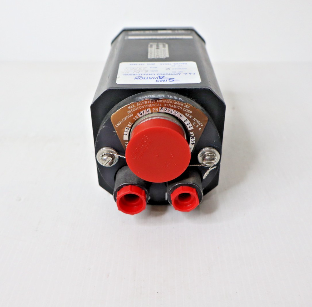 Intercontinental Dynamics 35900-502 Max Allowable Airspeed Indicator