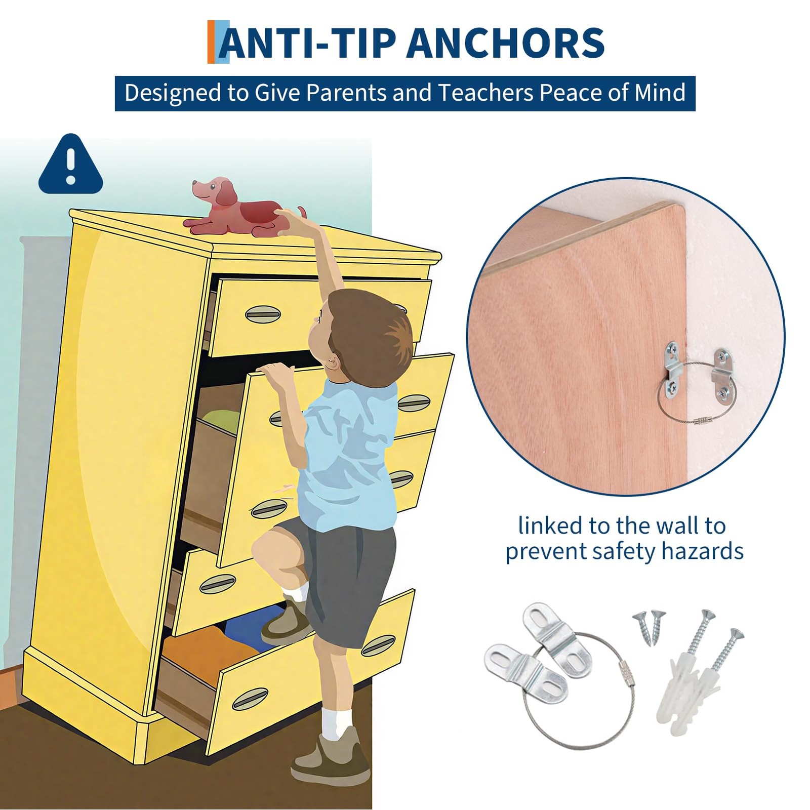 5-Section School Coat Locker 10 Cubbies with 4 Casters 5 Hooks 2 Storage Boxes