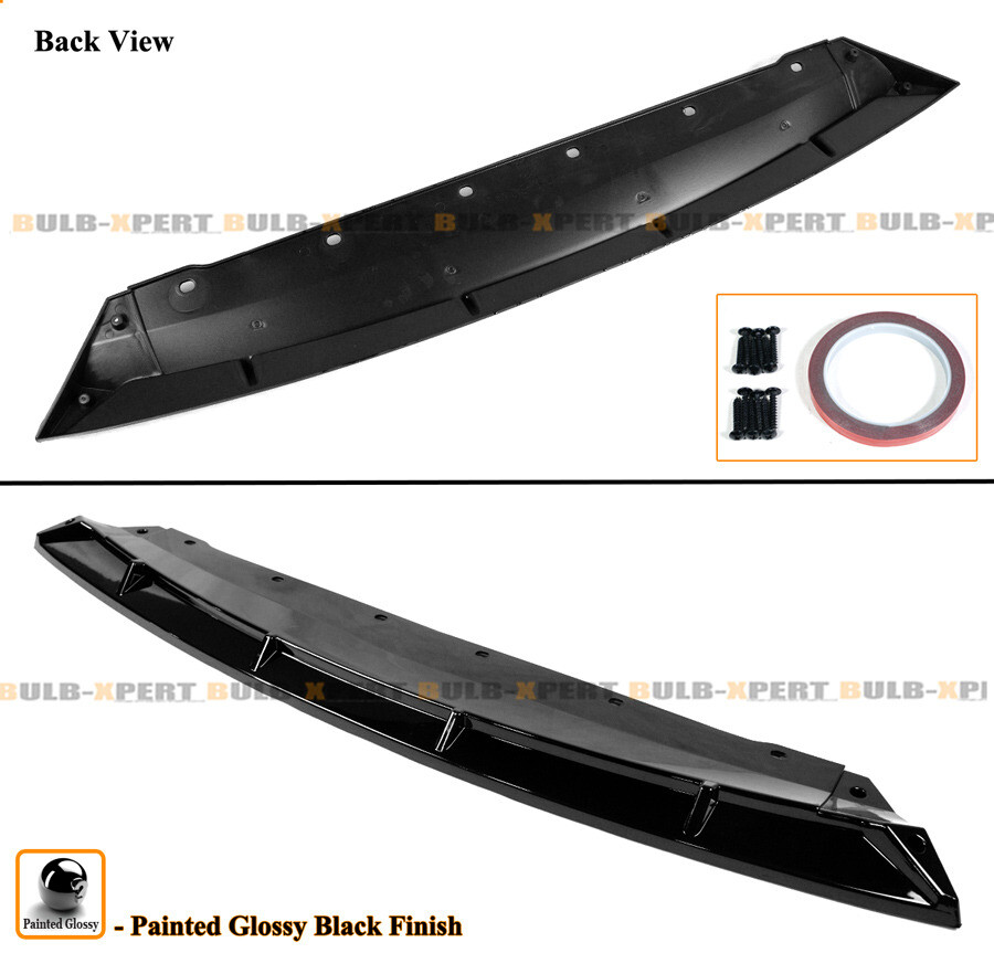 GT Style Gloss Black Front Bumper Lip Kit For 2023-24 BMW G20 M340i 330i M Sport