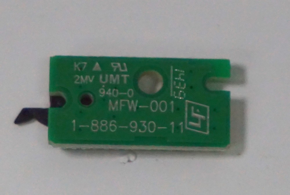 Power & Tray Button Switch Board w/ Eject Ribbon Cable PS3 Super Slim CECH-4000