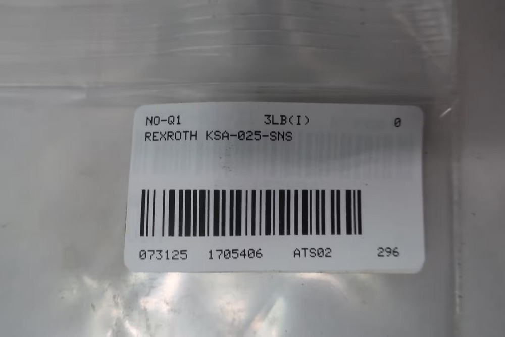 Rexroth KSA-025-SNS Linear Guide 18in