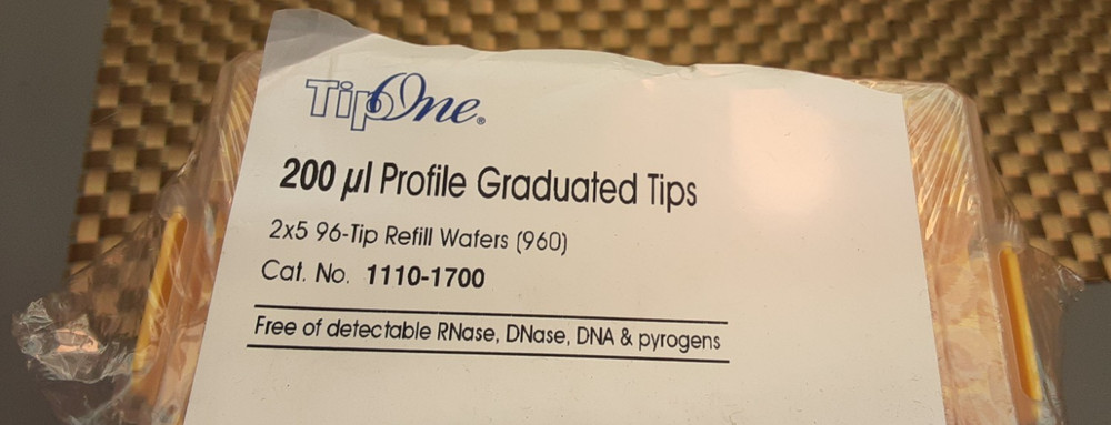 USA TipOne 20ul Profile Grauated Tips/yellow (2x5 sealed)(960) 1110-1700
