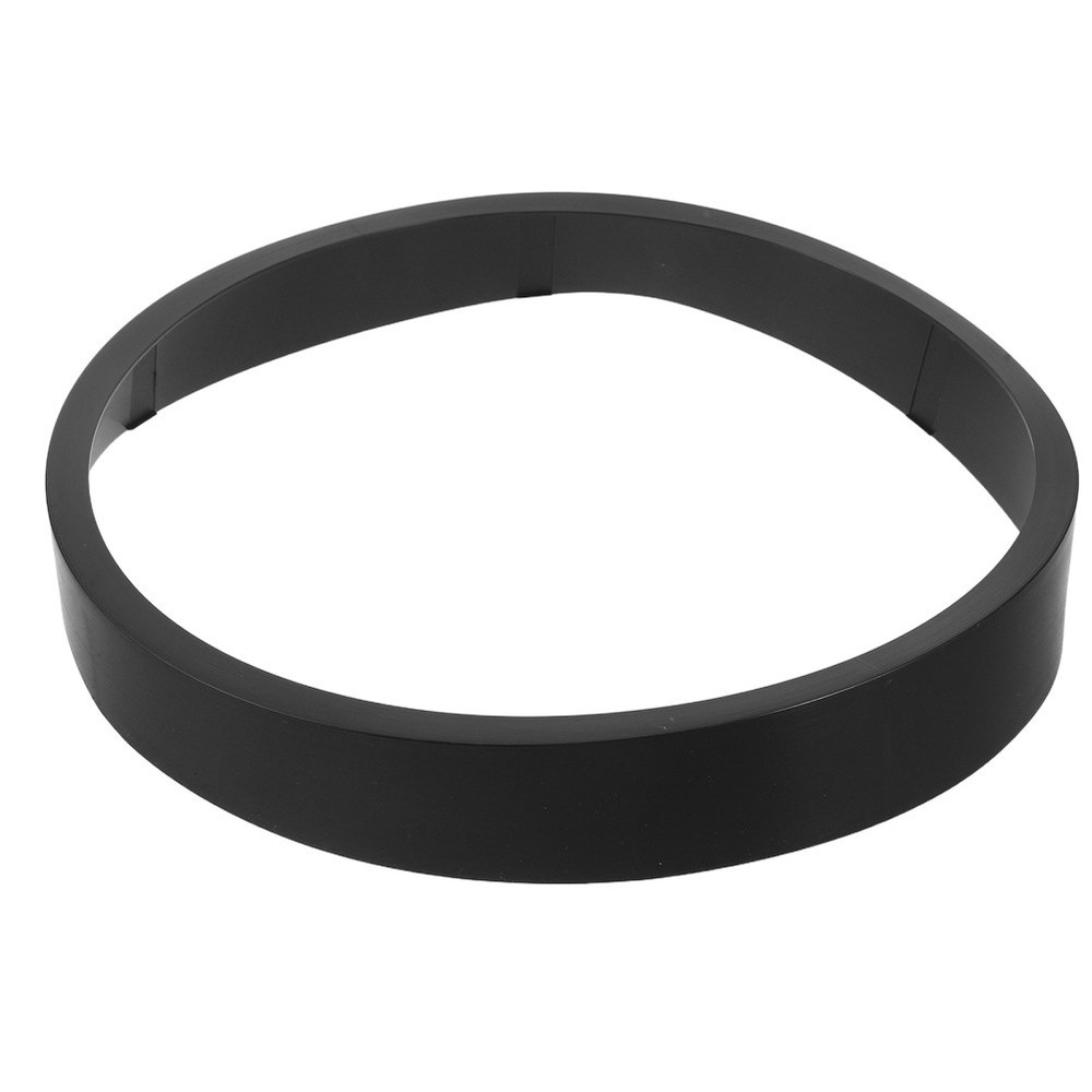 Sleek Clock Border Decorative Wall Trim Frame Lightweight Plastic