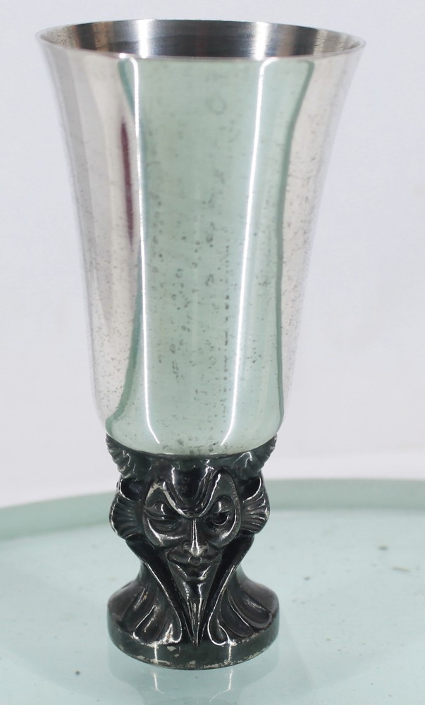 1950'S Reed & Barton 259 DEMON Jigger/Shot Glass 2 OZ