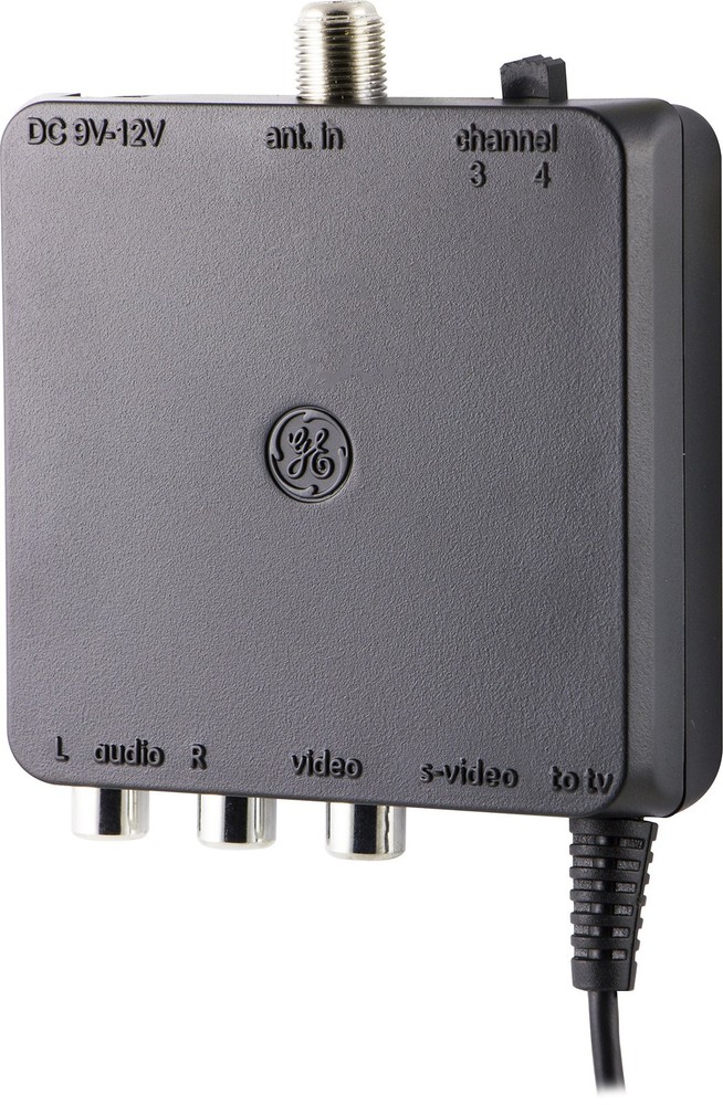 GE Pro Series RF Modulator with S-Video, 38806