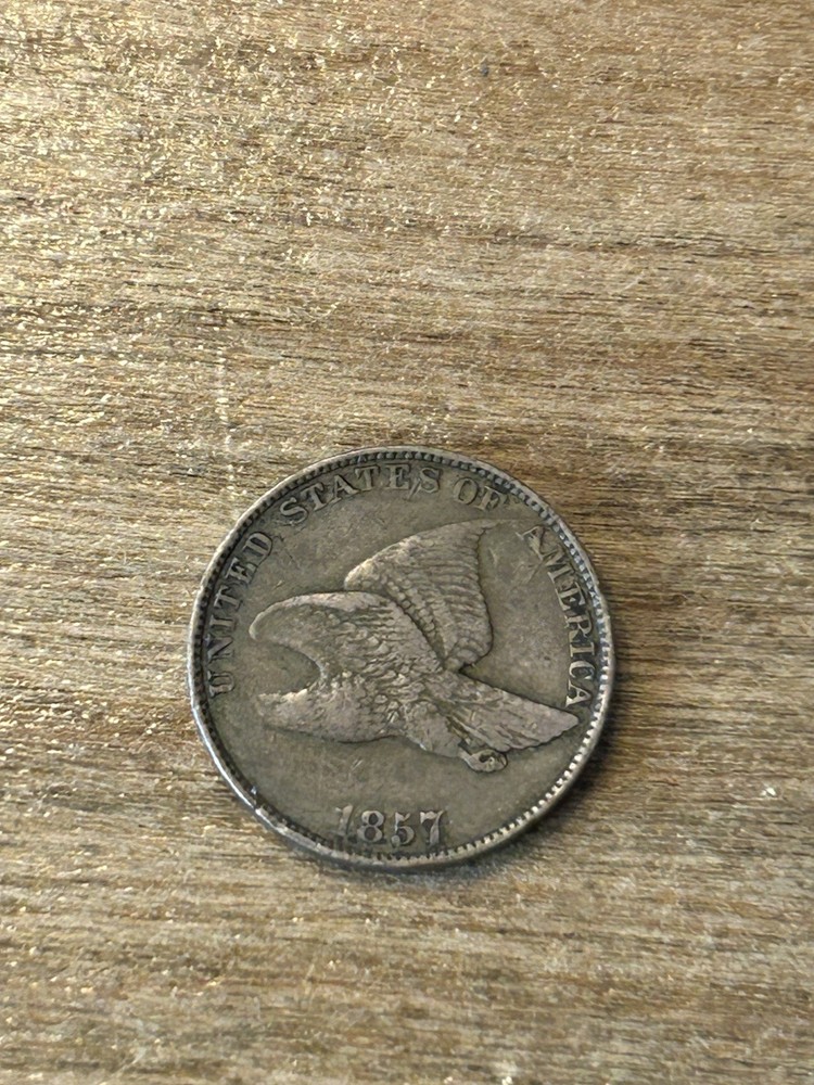 1857 Flying Eagle Cent VF+