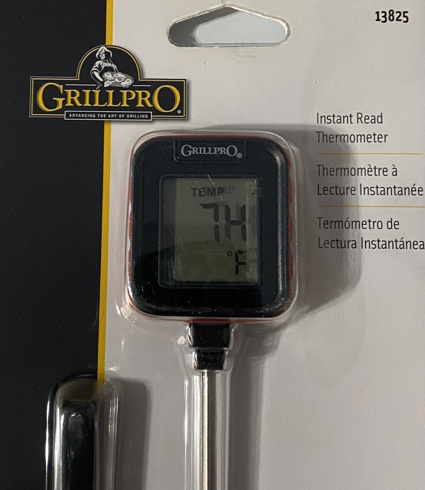 GrillPro Instant Read Probe Thermometer