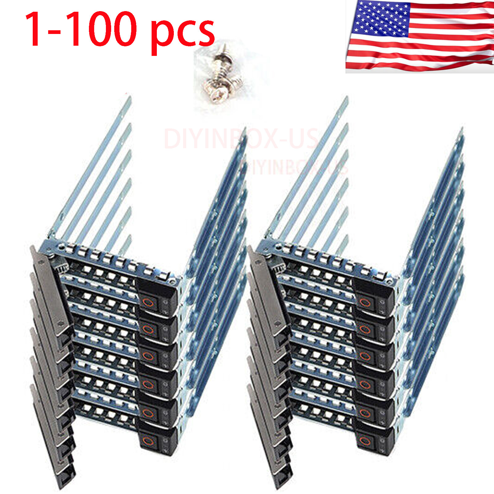 Lot 1-100 2.5" Drive Caddy for Dell GEN 14 POWEREDGE R640 R740XD R940 R740 DXD9H