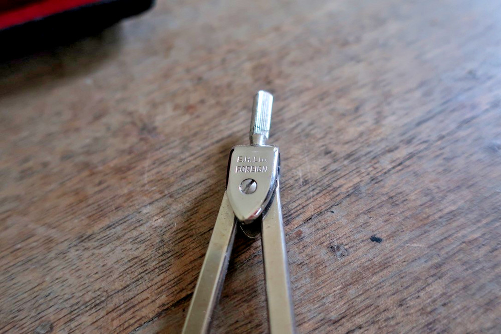 Vintage E. H. Ltd Technical Drawing Instruments x2 Boxed