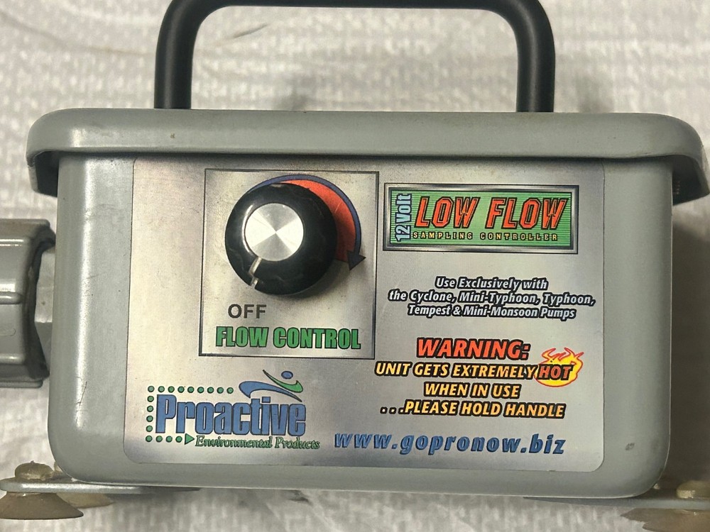 Proactive Flow Control 12 Volt Low Flow Sampling Controller